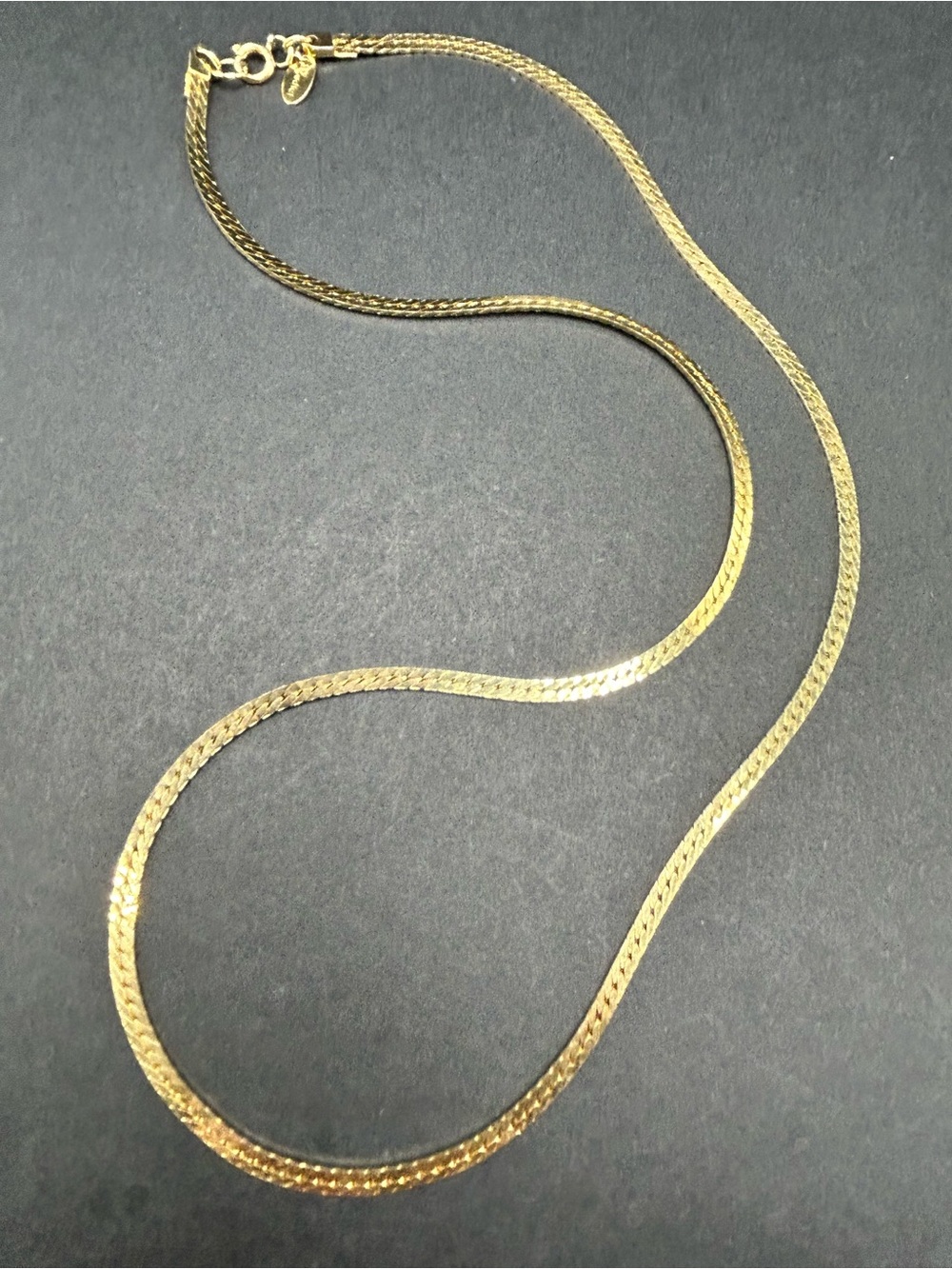 VTG‎ Medici Gold Plated Flat Chain 22”